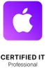Apple Certified IT Professional badge